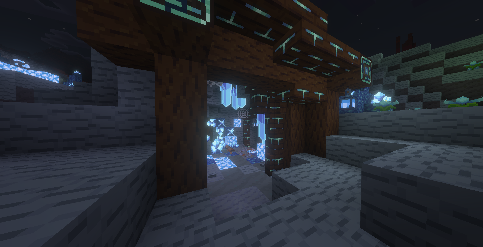 Crystal Canyon Mineshaft Entrance