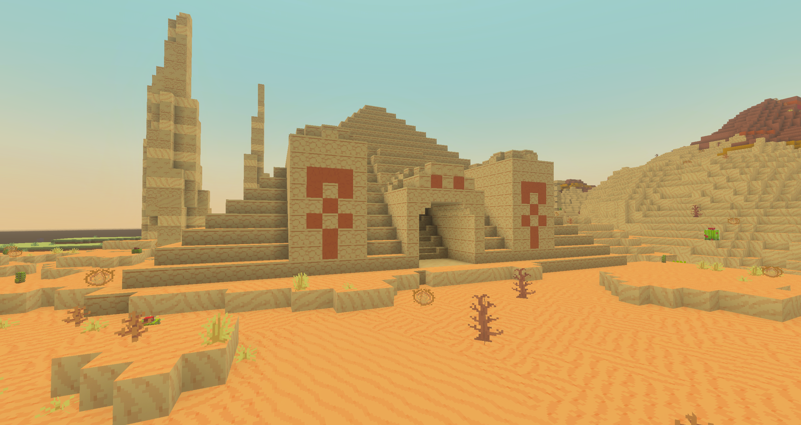 Giant Desert Pyramid