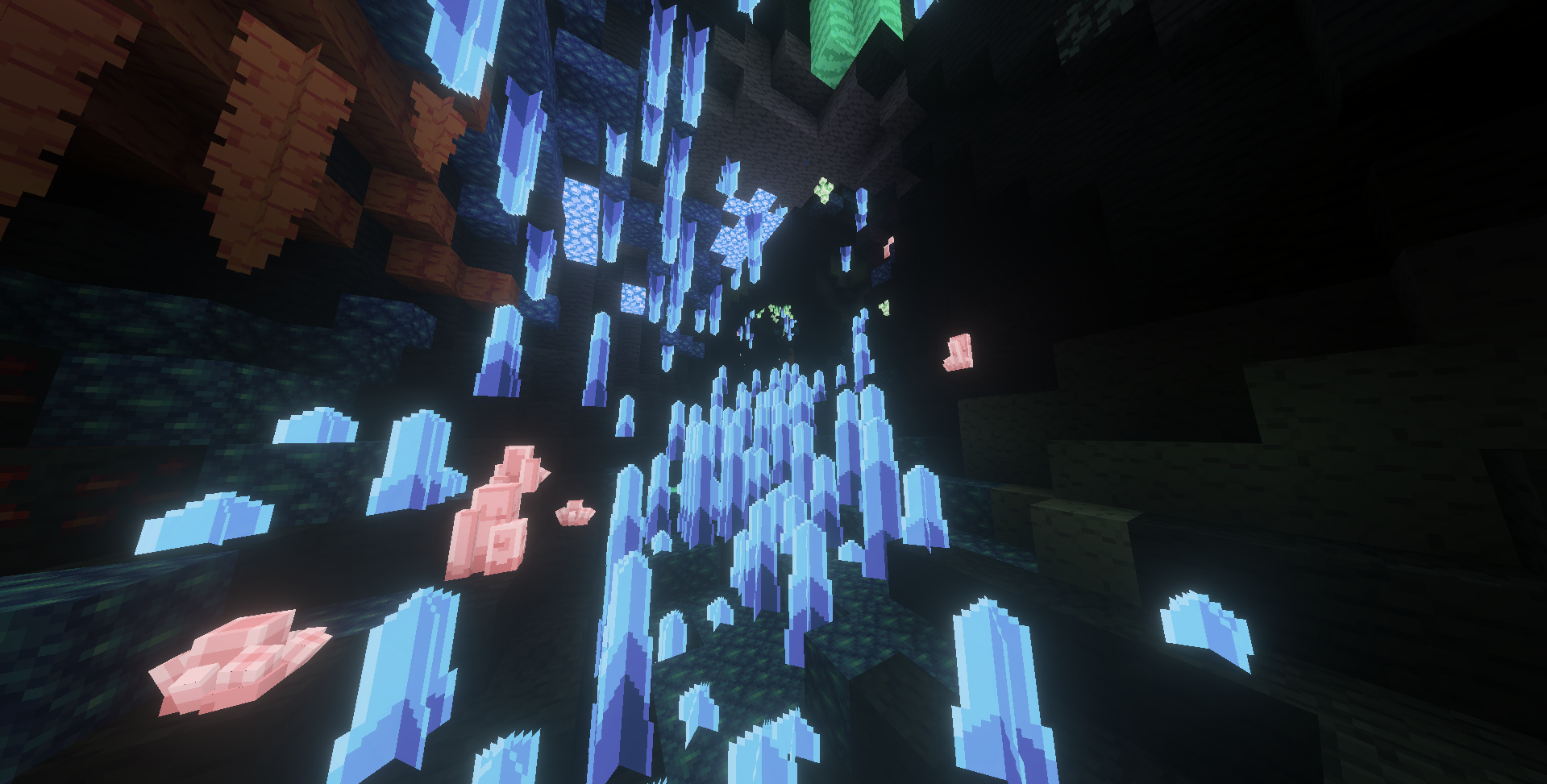 Pointed Crystal Formation