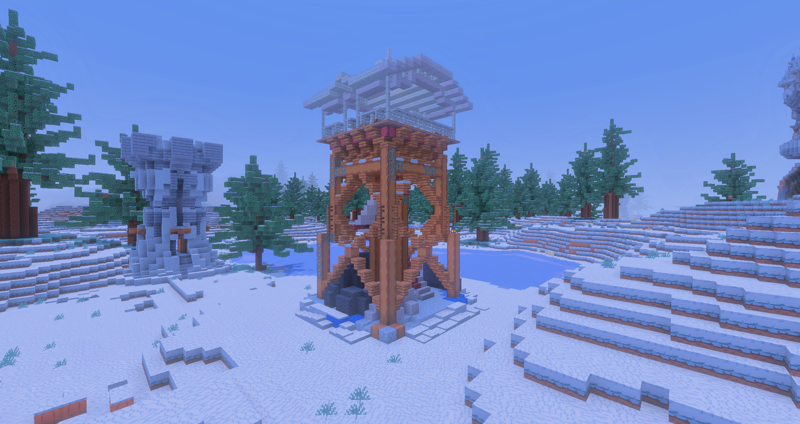 Snowy Watchtower
